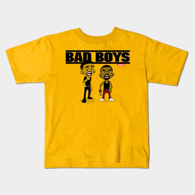 Bad Boys 4 Life Kids T-Shirt by IamNinjaD